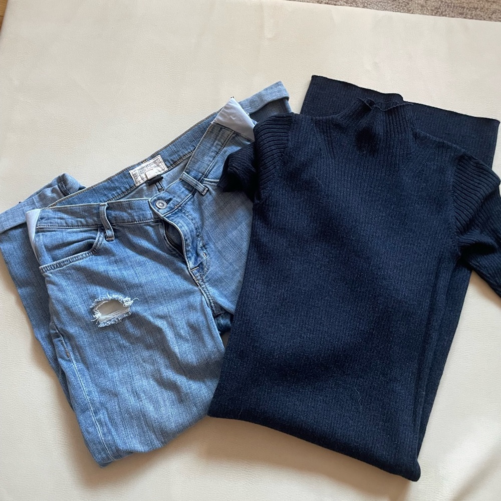 Hatch jeans and dress